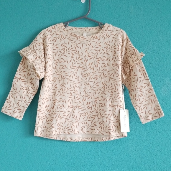 Rylee + Cru Other - Rylee & Cru Vines Ruffle Long Sleeve Tee
